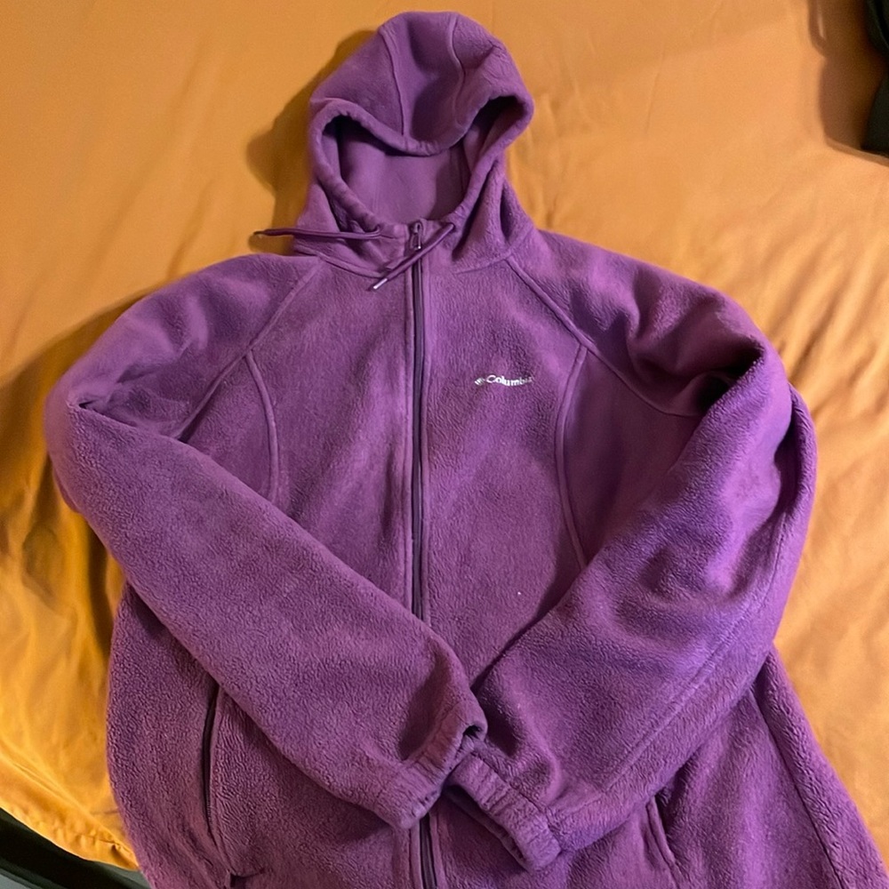 Columbia Zip Up Hoodie